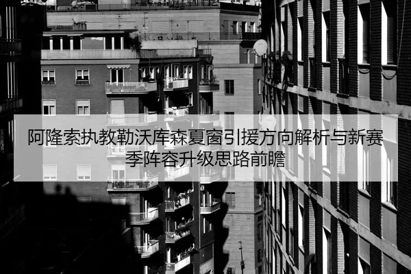 阿隆索执教勒沃库森夏窗引援方向解析与新赛季阵容升级思路前瞻